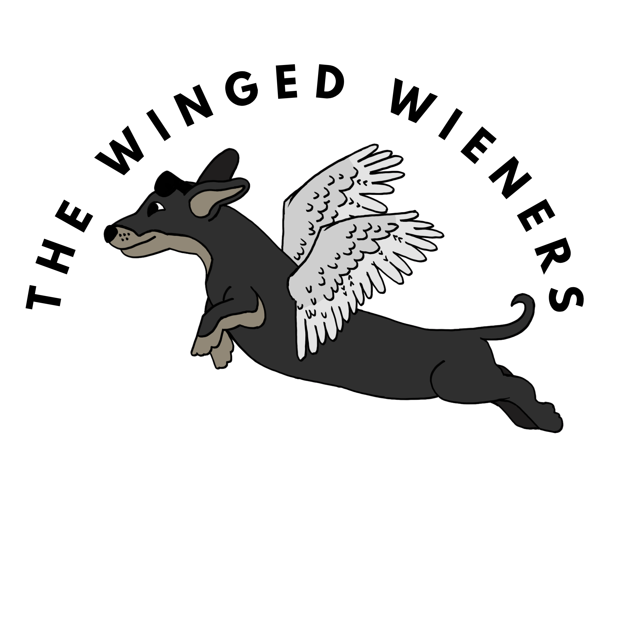 The Winged Wieners Logo